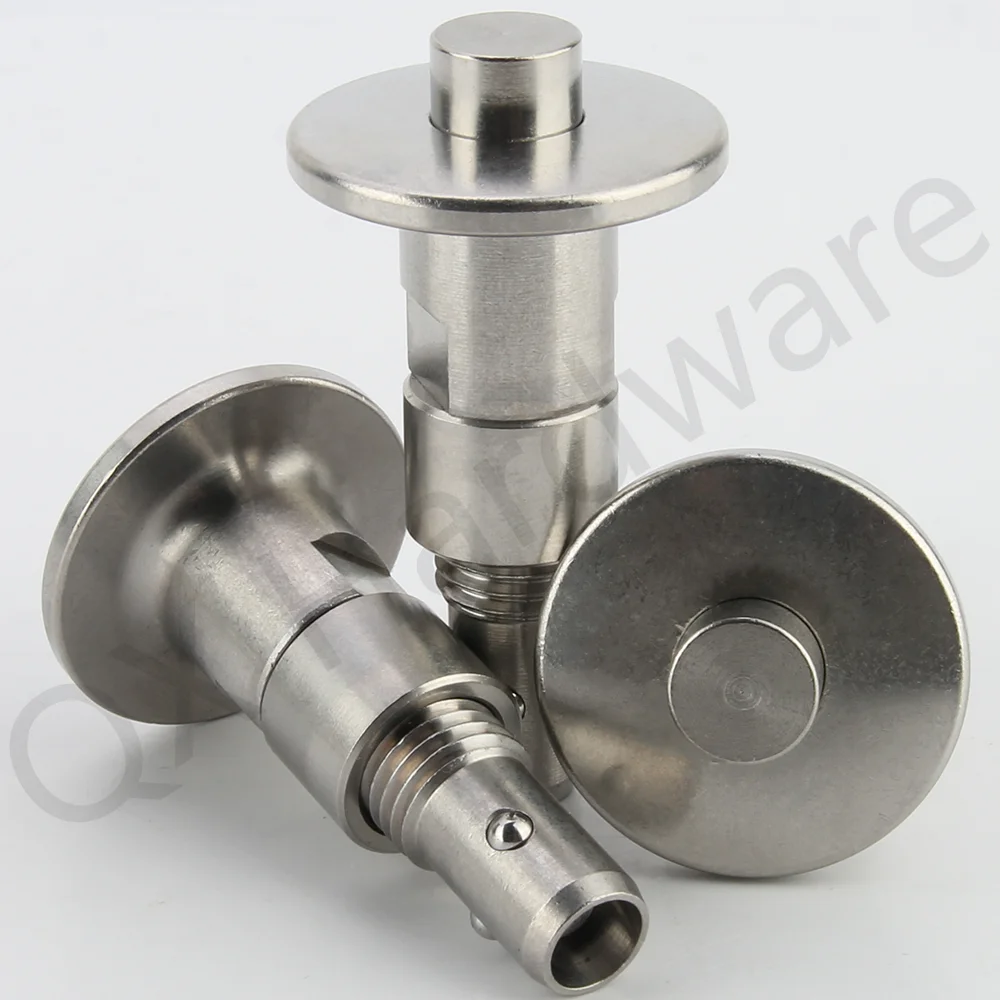 MJ126 RVS Quick Release Pin Bevestiging Ball Lock Pin Bevestigingspin voor Boot Dek Scharnier