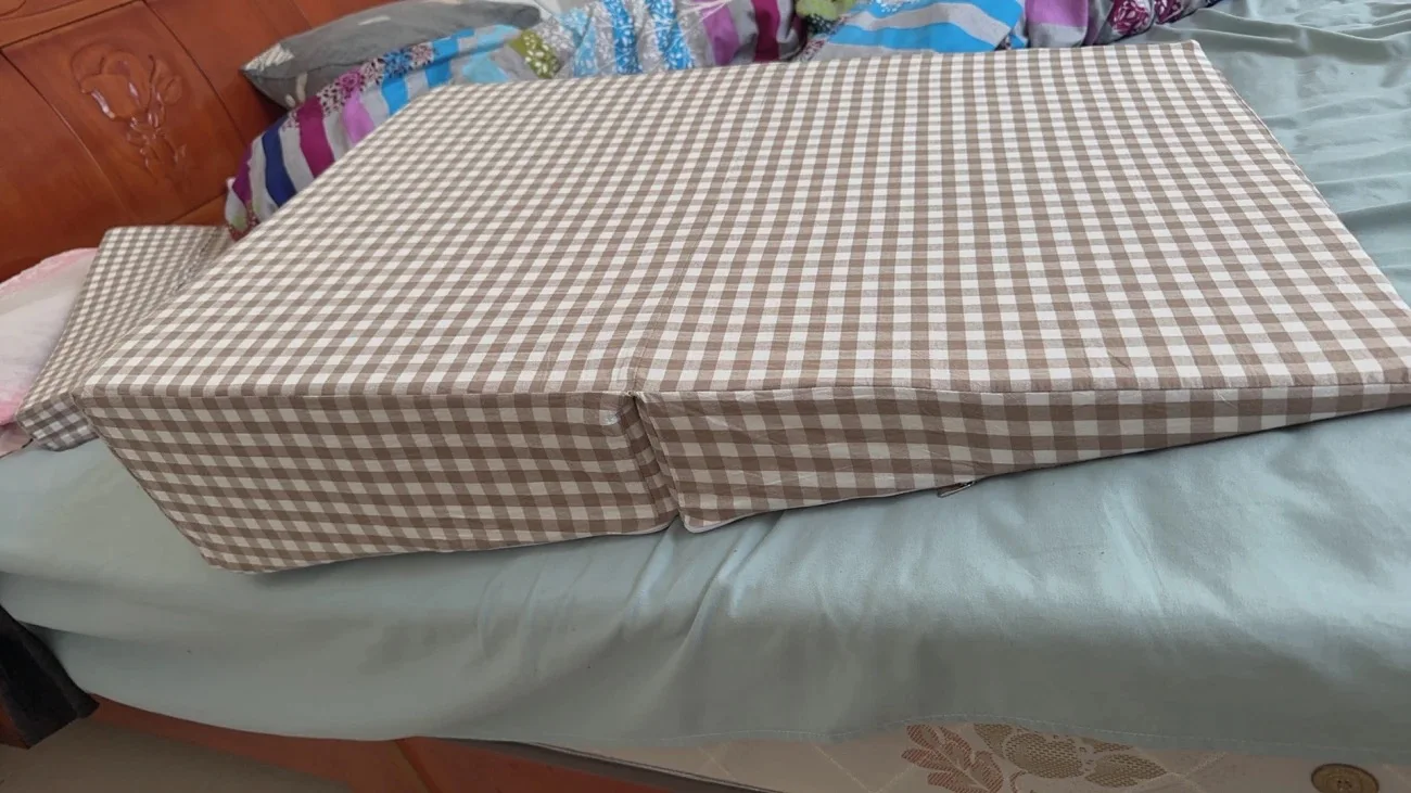 

Anti-Reflux Wedge Pillow 30° Acid Reflux Relief GERD Bed Ramp, Adjustable Esophageal Support for Adults Elderly Care