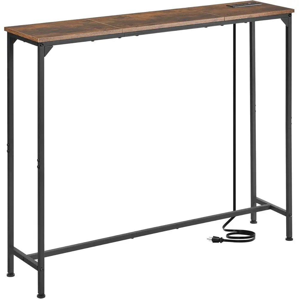 

ole Table, Narrow Entryway Table, Thin Soa Table, Behind Couch Table,or Hallway, Bedroom, Living Room, oyer, 9.4 x 39.4 x 31.5 I