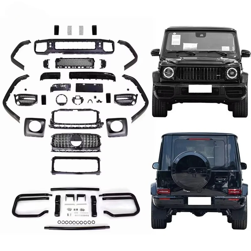 Conversion Kit G500 G350 Upgrade to G Wagon Body Kit G63 W464 for G Class Facelift 2019+ 6