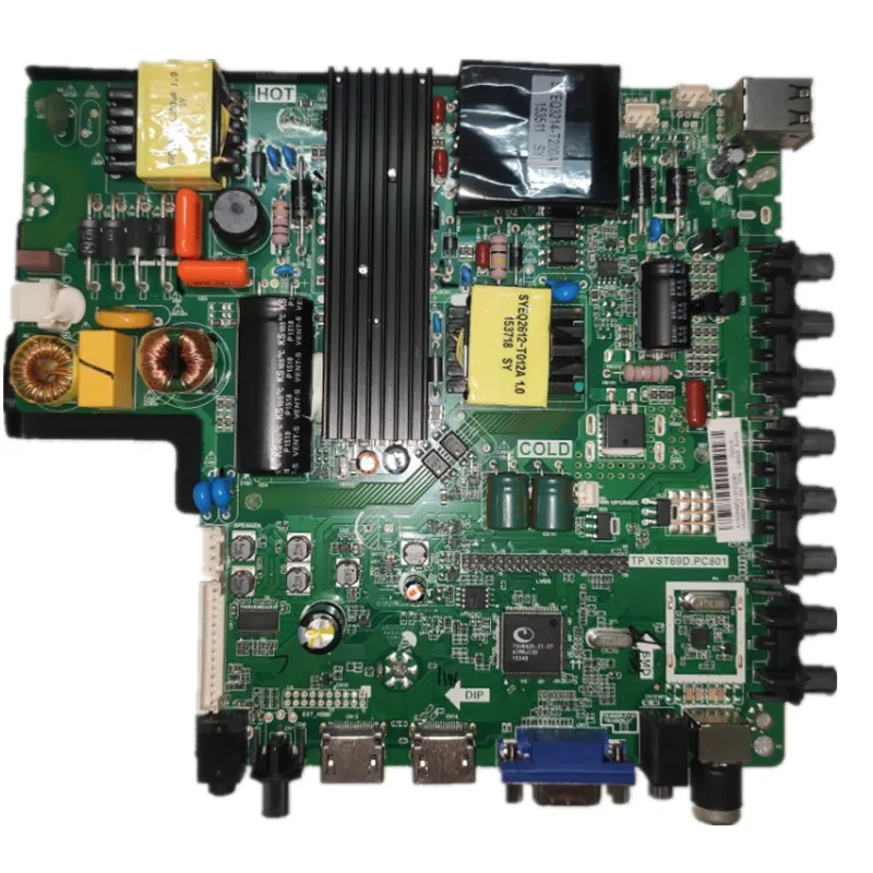 Free shipping!  TP.VST69D.PC801 TV motherboard for pioneer led-49b600 lc490duj-sge3 Original Haier V500HJ1-PE8  H50E12