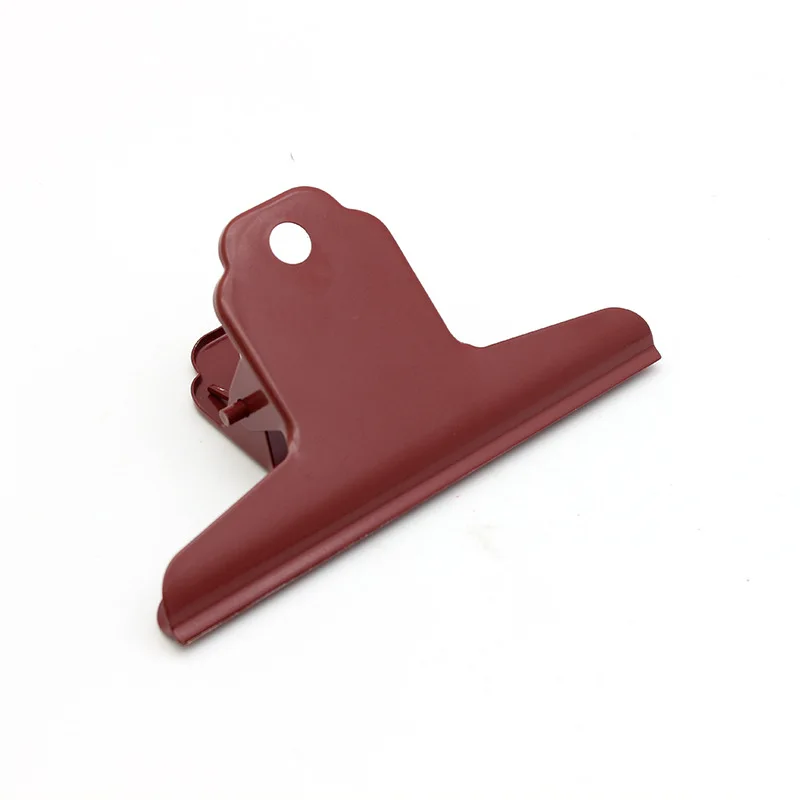 Imagem -05 - Metal Binder Clip para Artesanato Fotos Grandes Clipes de Papel Preto Dobradiça Grampos Office Binding Tool Material Escolar Estudante