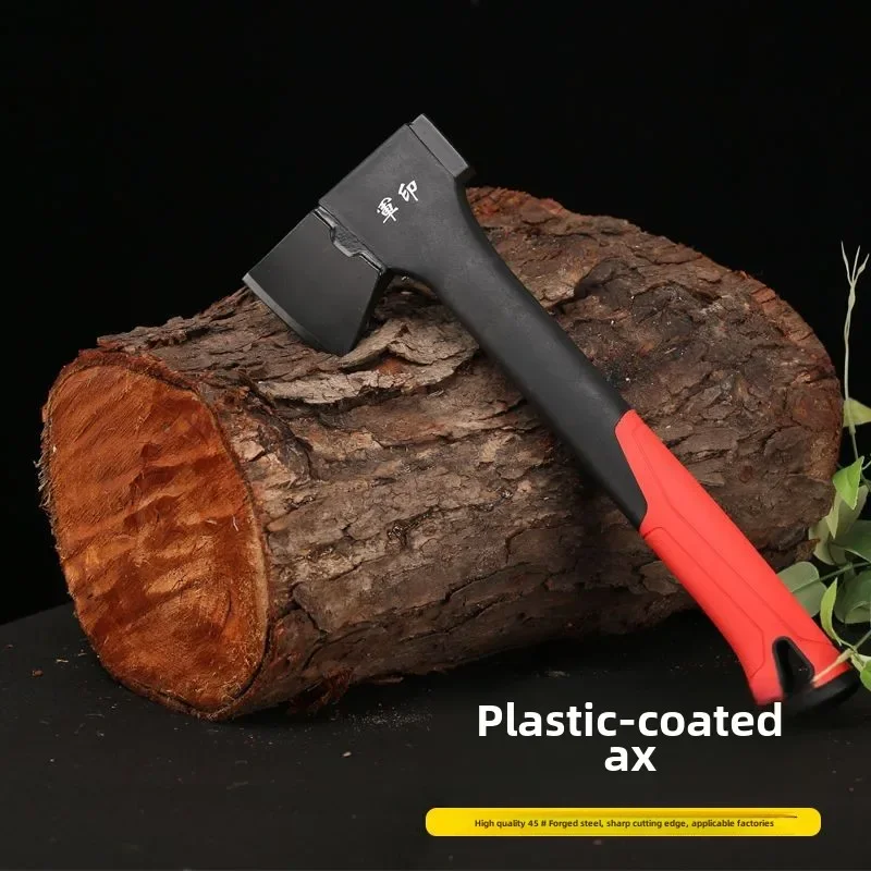 New Outdoor mountain axe, household logging axe, chopping wood and trees, multifunctional forging and hammering woodworking axe