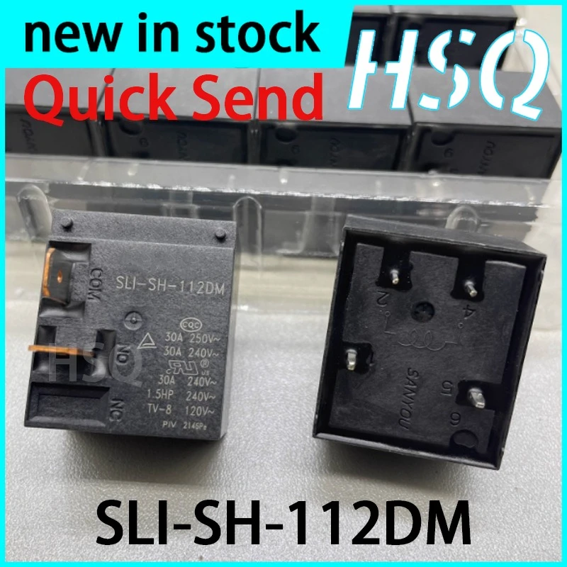 5PCS New  SLI-SH-112DM 4-pin 30A Air Conditioning and Water Heater Relay