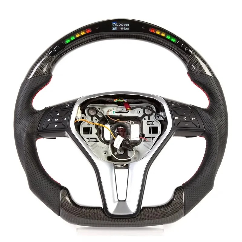 Hot Selling Carbon Fiber Steering Wheel New Sport Car Factory Direct Parts