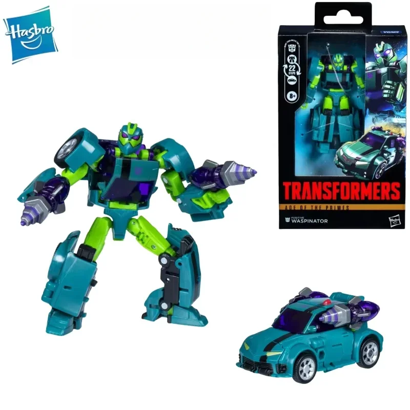 

In Stock Hasbro Transformers Toy AGE OF THE PRIMES Deluxe Class Waspinator Anime Action Figure Robot Collection Hobby Gift