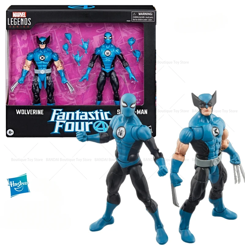 

Hasbro Marvel Legends Series Wolverine and Spider-Man 6-in Action Figure Boy Birthday Gift New Free Delivery New in stock