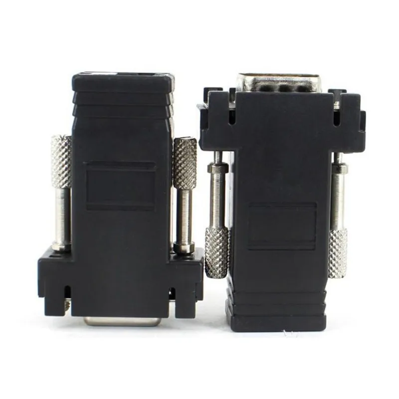 VGA RJ45 Adapter Network Extender Network Cable Transmission VGA Signal VGA Adapter Network Cable Is Extended By 15 Pins