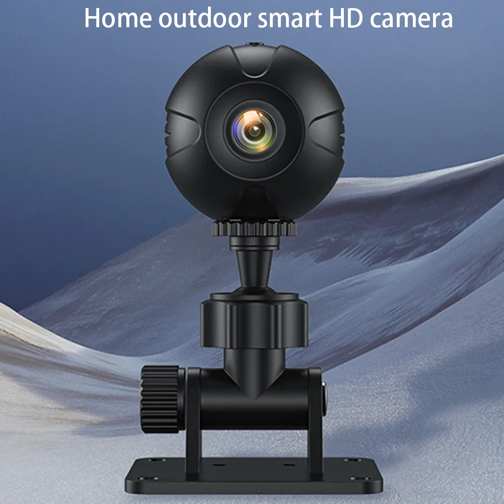 HD 1080P Wireless Security Camera Waterproof Outdoor Sports Recorder Smart Remote Camera Built-In Hotspot Supports Memory Card