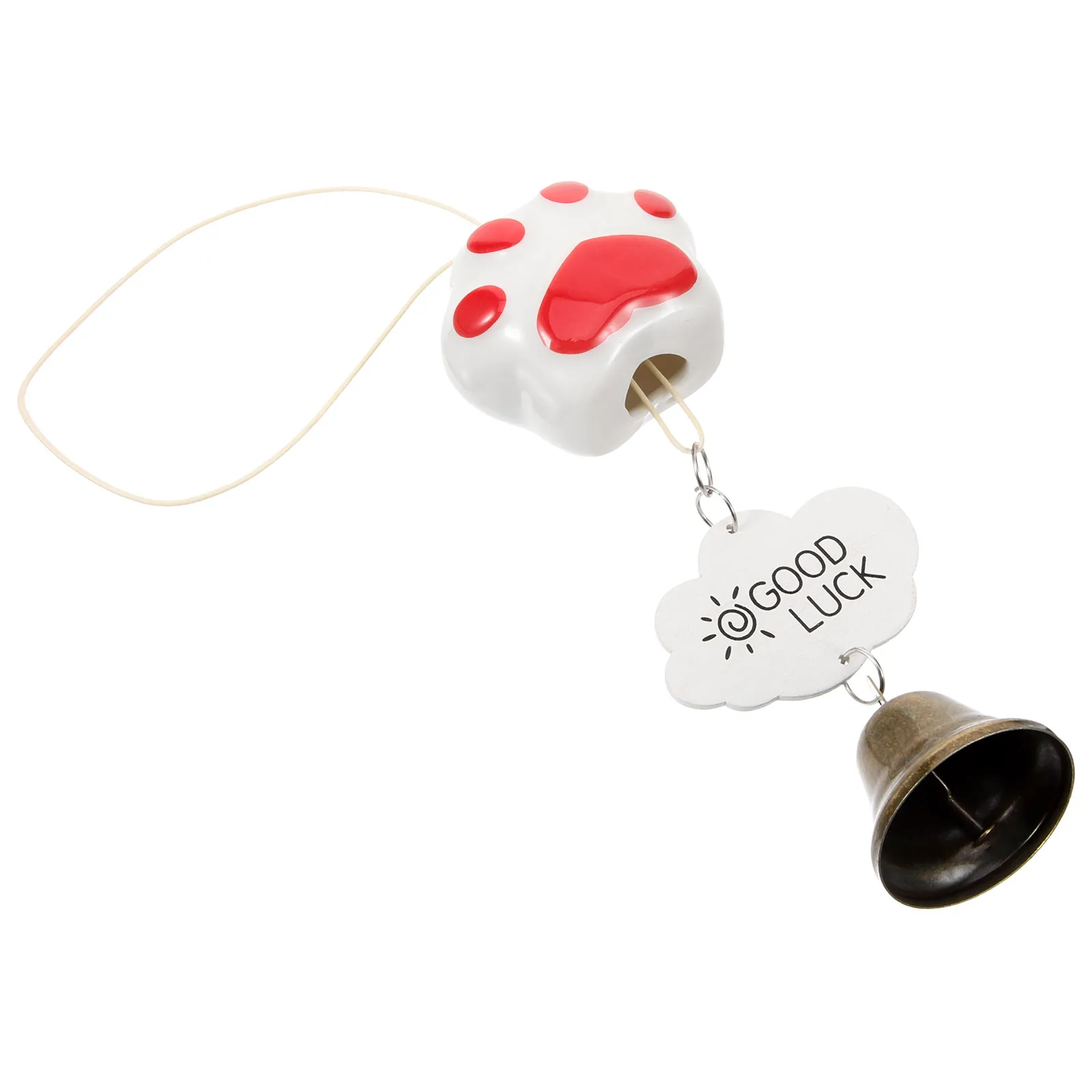 

Resin Cat Wind Chime Pendant Home Decoration Hanging Bell Garden Porch Gift Lover Friend Family Safe Environment Health Premium