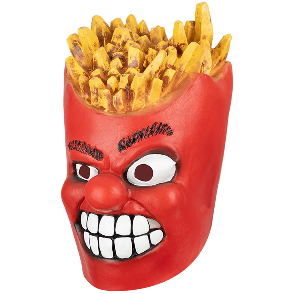 Pommes-Frites-Maskenkostüm, Lustiges Ganzkörper-Lebensmittel-Outfit für Halloween, Lebensmittel-Themenparty, Karneval, Cosplay – Detail 2