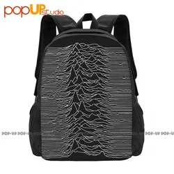 Joy Division Unknown Pleasures Backpack Large Capacity Travel Shoe Bag Shopping Bag Clothes Backpacks