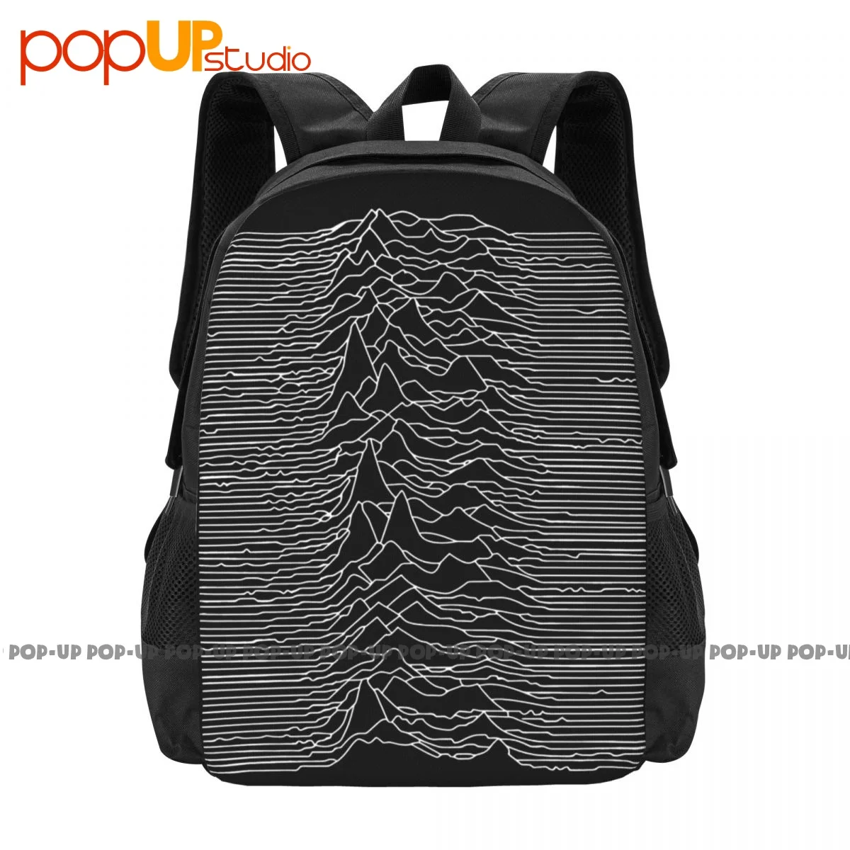 Joy Division Unknown Pleasures Backpack Large Capacity Travel Shoe Bag Shopping Bag Clothes Backpacks