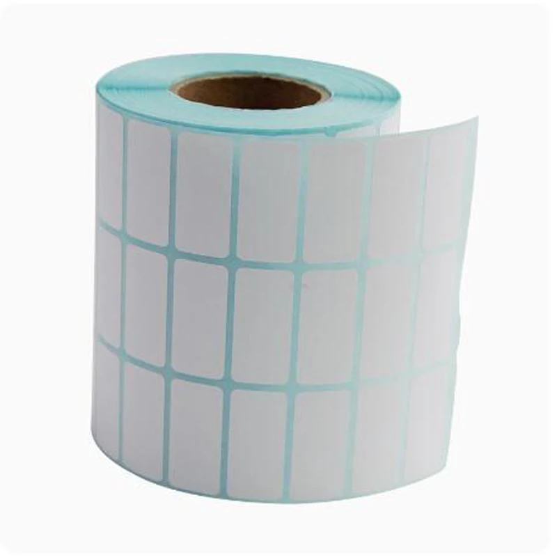 Sticker 32*15mm 5000 Pcs / Roll 3 Rows Thermal Label Supermarket Label Logistics Label Blank Label Price Label Direct Print