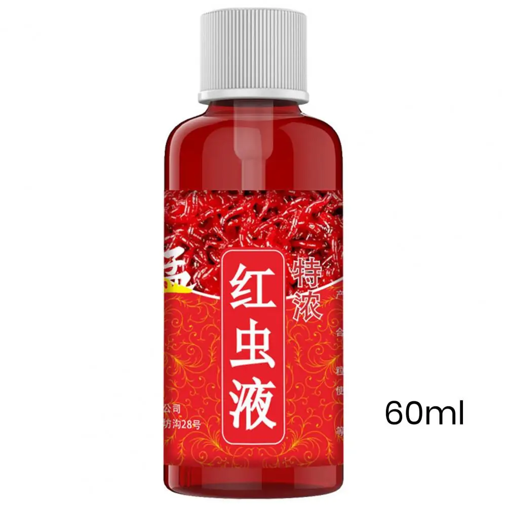 60ml Fish Attractants  Effective Fast Gathering Attract Fish Worm-Scent Sea River Freshwater Fish Bait Fishing Supplies