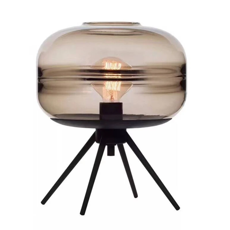 

Four-legged desk lamp designer art lamp model room hotel bedroom study