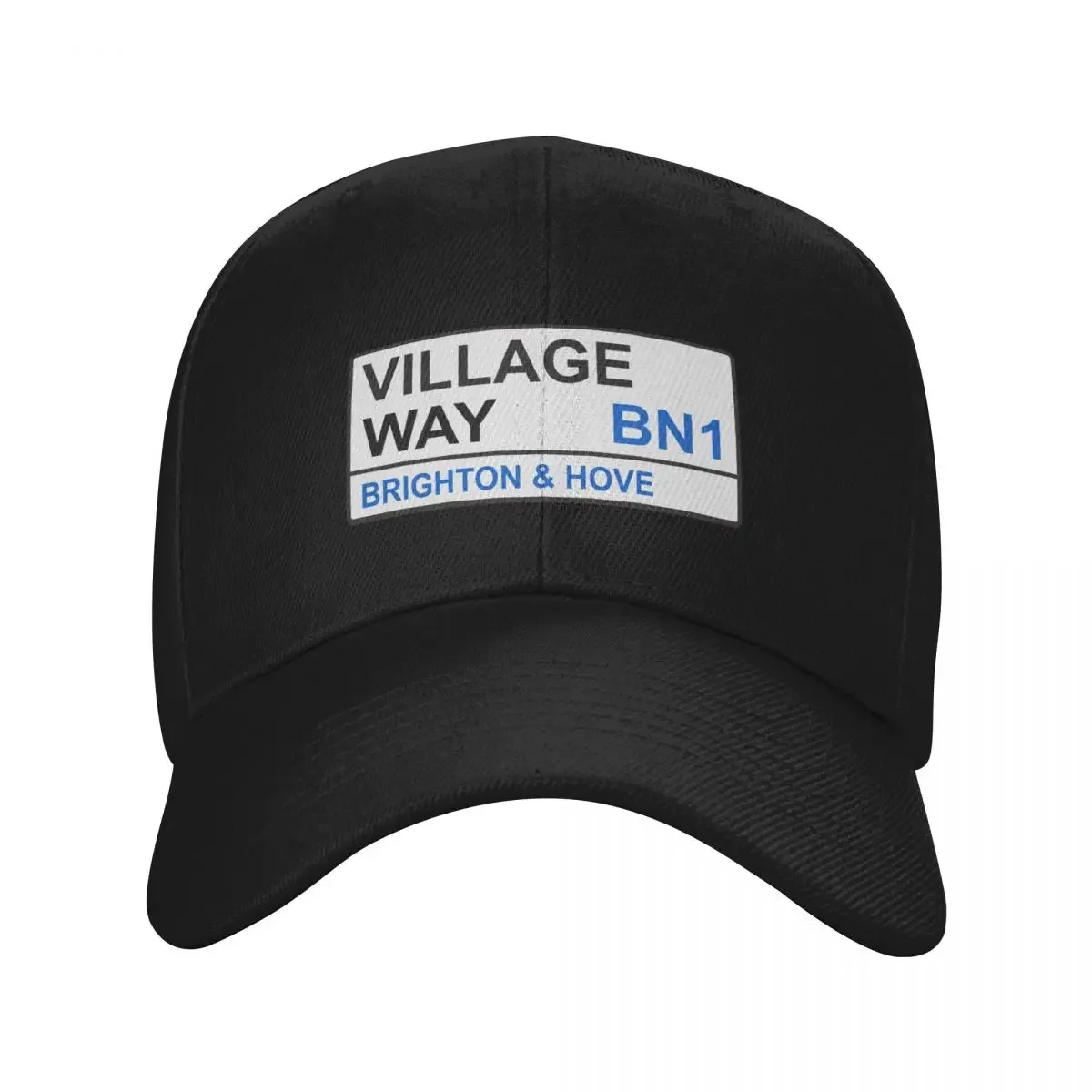 Brighton and Hove Football Team Village Way Street Sign Baseball Cap Dropshipping Bobble Hat hard hat Women's 2025 Men's