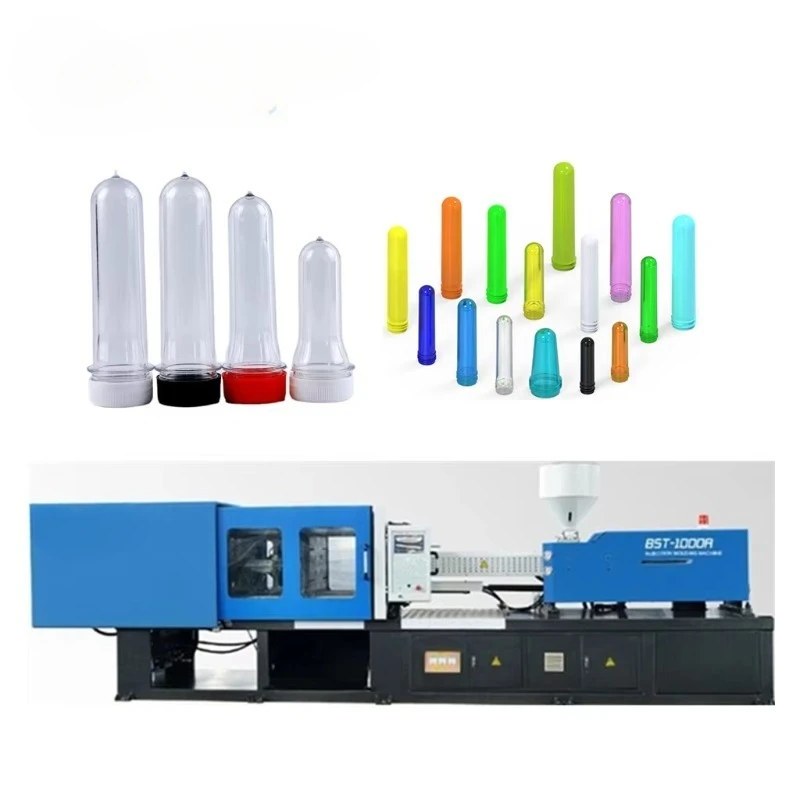 FOODLINE Customized Automatic Plastic PET Preform Making Machine Neck 28mm Bottles Injection Molding Machine