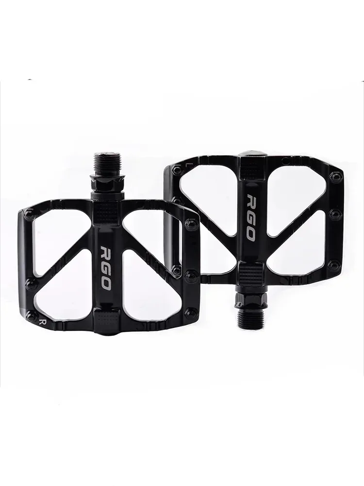 RGO  Ultra Light Bicycle Pedal Sealing Bearing Aluminum Alloy Anti slip Mountain Bicycle BMX Road Bicycle Pedal Accessories