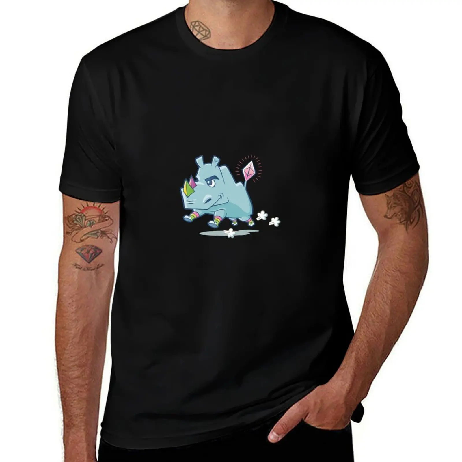 T-shirt décontracté pour le travail et les loisirs Ethereum 2.0 Rhino