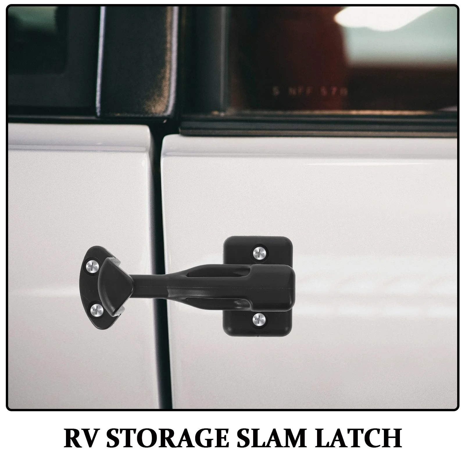 1 Set Rv Trailer Opbergdeur Klink Premium Nylon Lichtgewicht Duurzaam Geluidsvrij Voor Camper Camper Boot Marine Accessoires