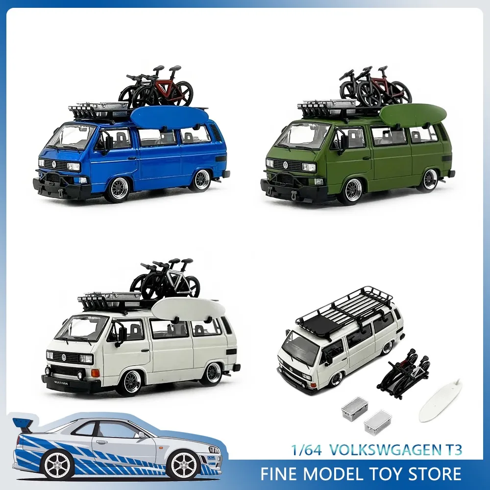 

Mortal 1:64 Volkswagen T3 Low-lying Version True Scale Miniatures Alloy Premium Diecast Vehicle Model Ornaments Collection