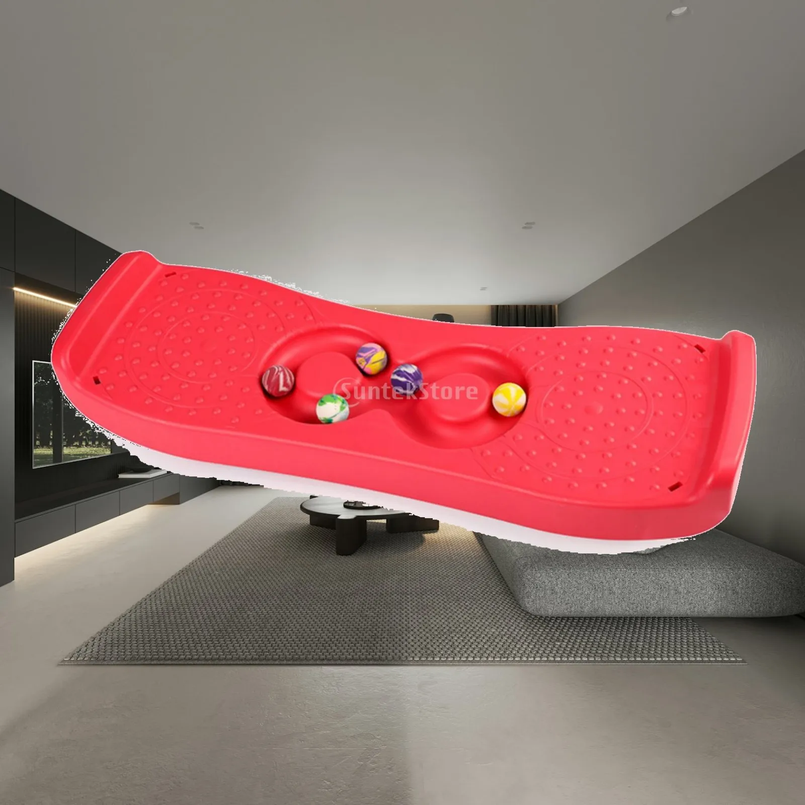 seesaw-format-training-board-plastic-children's-balance-board-red