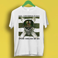 Death Stormtrooper SOD Metal Hardcore Punk Rock Music Top T-Shirt Summer New Men's and Women's Retro Fashion Short Sleeve Top