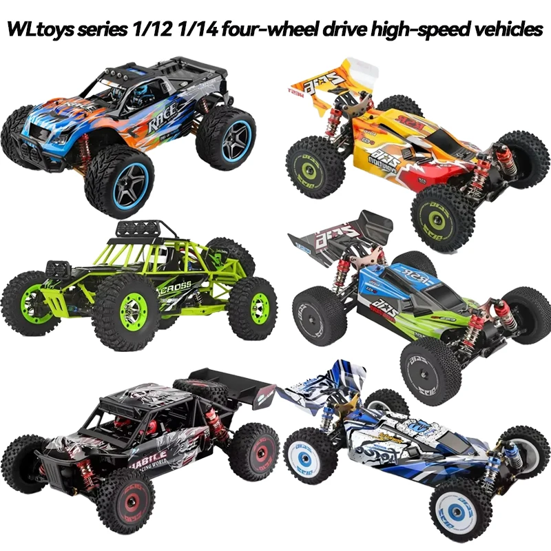 

WLtoys 1/12 124017 Бесщеточный гоночный автомобиль без водителя, высокая скорость, 70 км/ч или 55 км/ч, 2,4 г, полноприводные игрушки для взрослых и мальчиков, подарок для детей