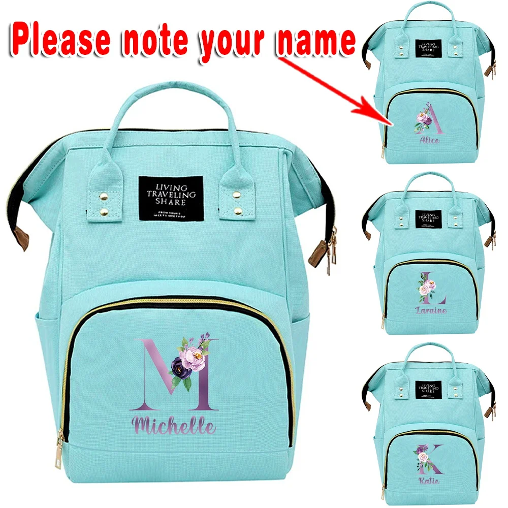 

Портативный рюкзак с принтом для ежедневных путешествий, сумка для кормления большой вместимости, дорожная многофункциональная подгузник