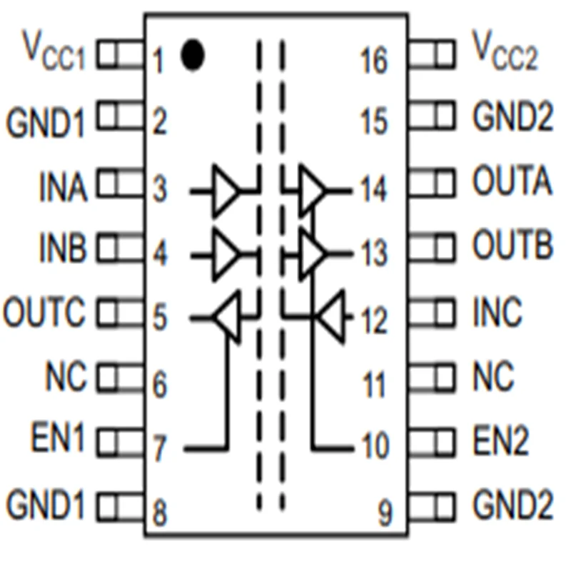 ISO7331CDWR ISO7331 ISO7331CDW Original IC In stock Robust EMC, Low Power, Triple-Channel Digital Isolators