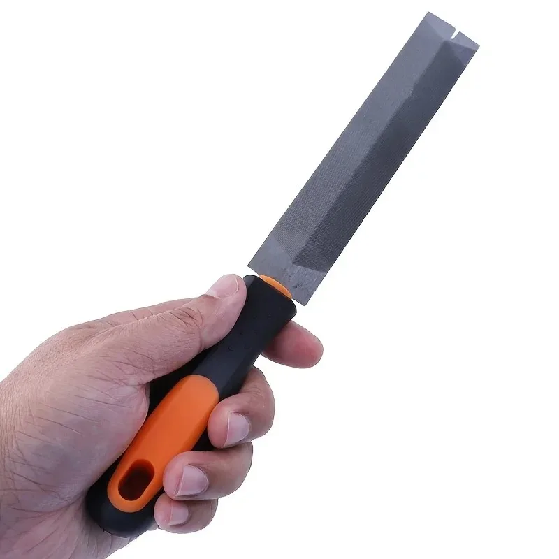 6 Inch Diamond Rhombic Saw File Triangle Metal File Bearing Steel Wood Rasp for Sharpening Saw Blade Woodworking Tools image 5