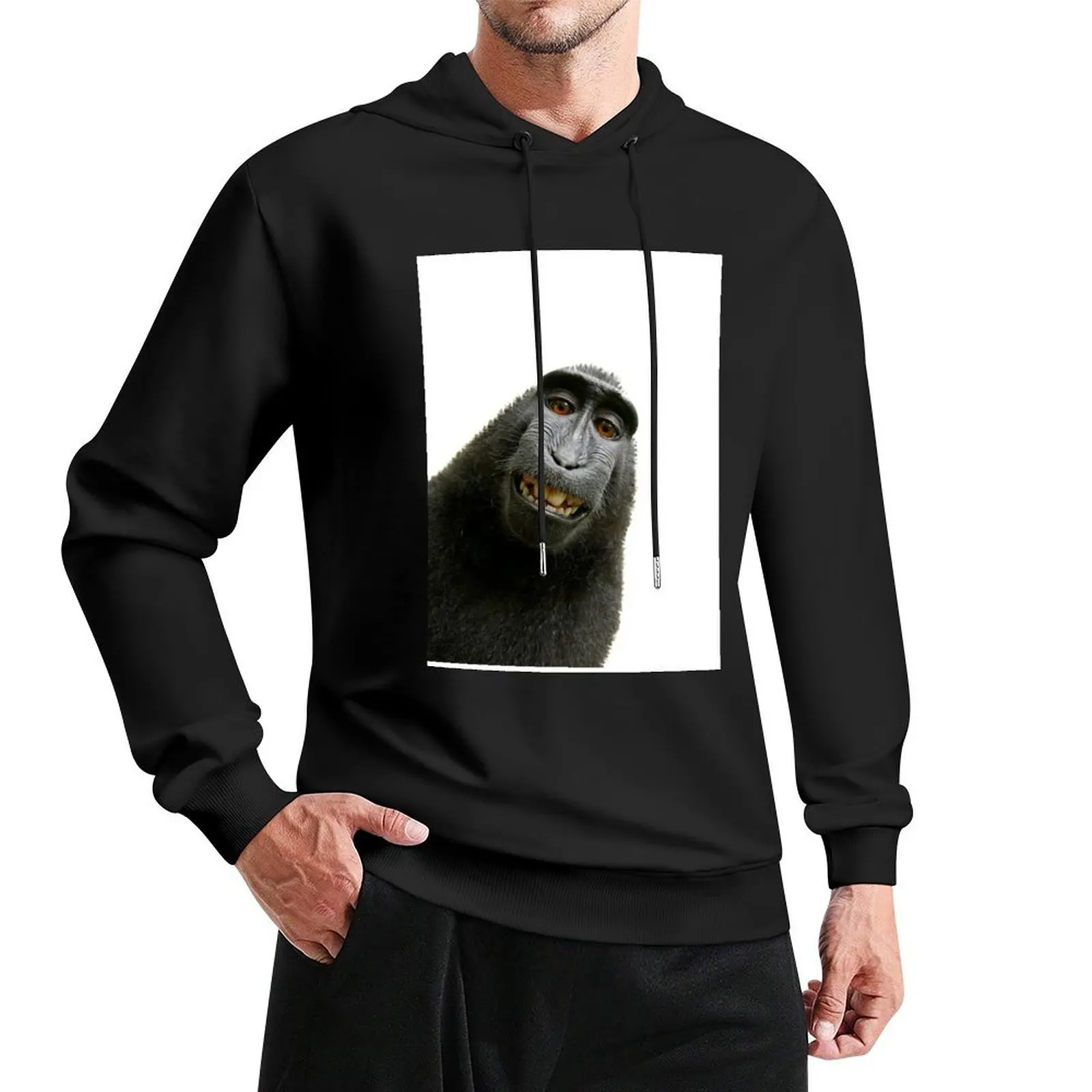 

Macaque Pullover Hoodie blouse autumn hoodie men