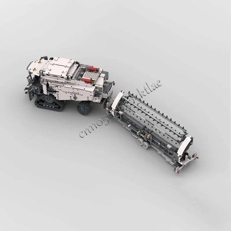 MOC City Engineering – blocs de construction de modèle de moissonneuse à grande échelle, jouet créatif pour enfants, cadeau populaire, 3267 pièces