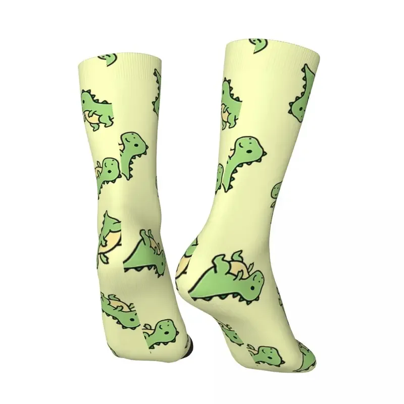 Y2K T. Funny Men'S Socks Retro T. Rex Dinosaurs Hip Hop Crazy Crew Sock Gift Pattern Printed