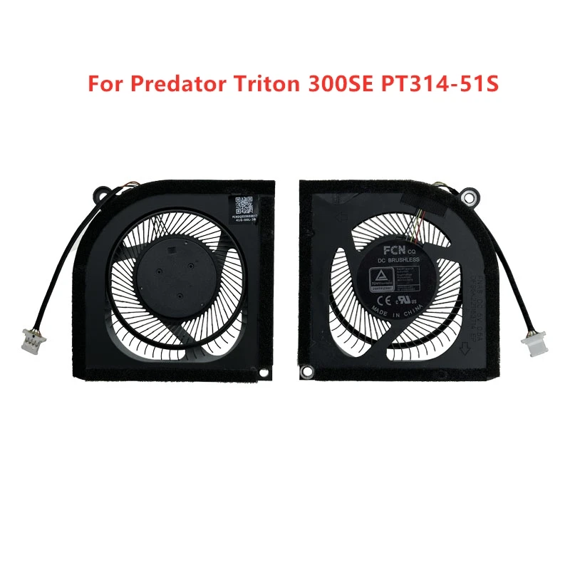 

Brand New Original Laptop CPU Cooling Fan For ACER Predator Triton 300SE PT314-51S