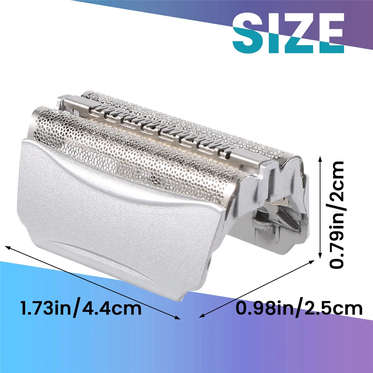 Cabeça de substituição Shaver Foil para Braun, Braun 51S, ContourPro, Série 360 ° 5, 8000, 8975