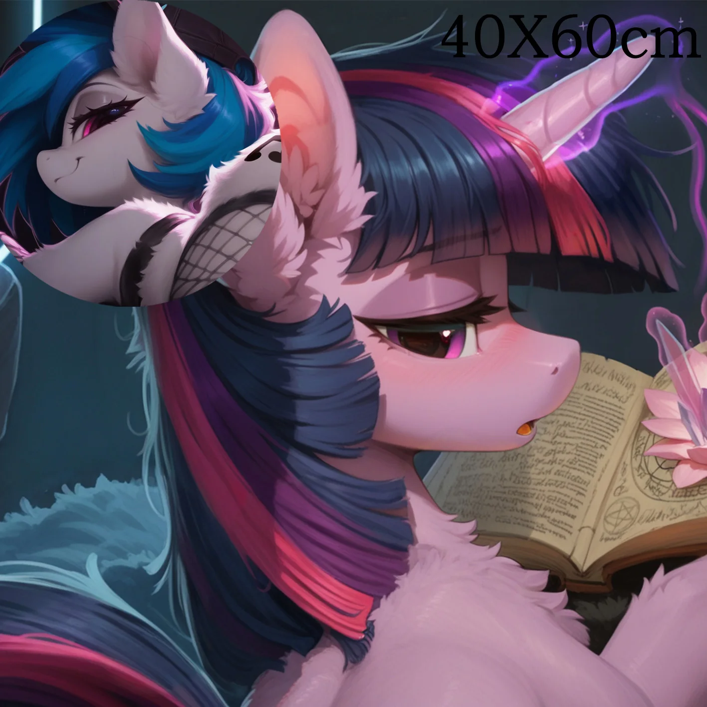 Dakimakura Anime Horse Pillow Cover Sofa Cushion Double-side Print Throw Pillow Case 40X60cm