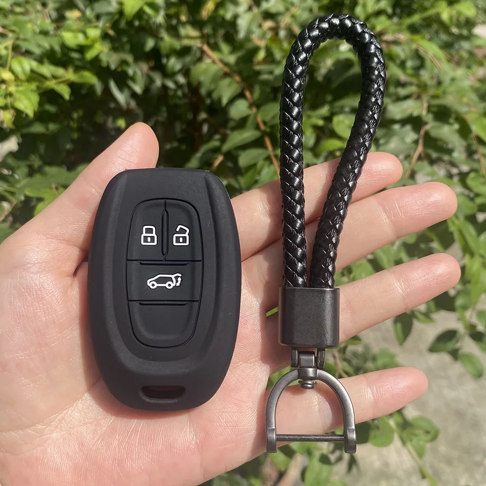 Silicone Car Key Case Protector For Maxus SAIC MAXUS G10 G60 G50 G20 T60 T70 V90 Rubber Skin Cover Holder Keychain Accessories