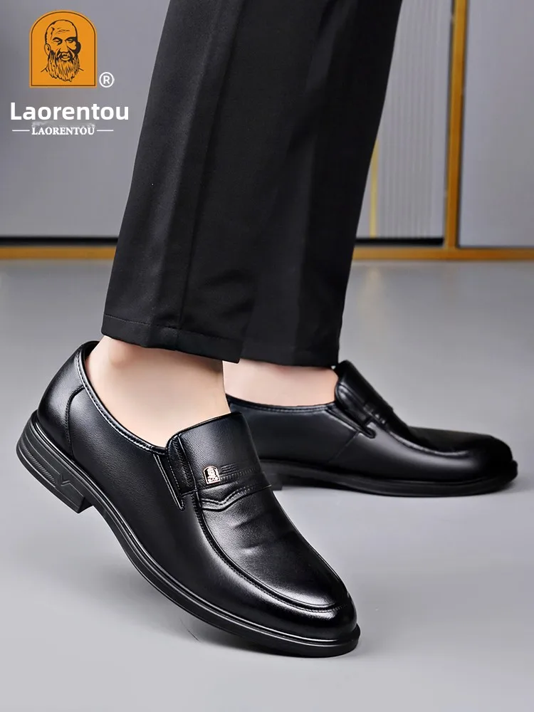 men's-genuine-leather-busin-oes-slip-on-breathable-formal-oes-for-fathers-autumn-season-round-toe-low-heel-oes