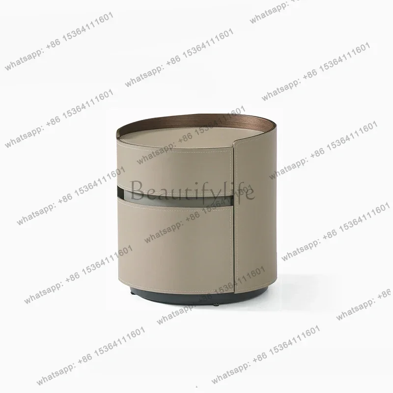 Factory Direct Elegant Luxury Bedside Table Premium Aesthetic Creative Storage Nights Table Design Simple Mesita De Noche Bedroo
