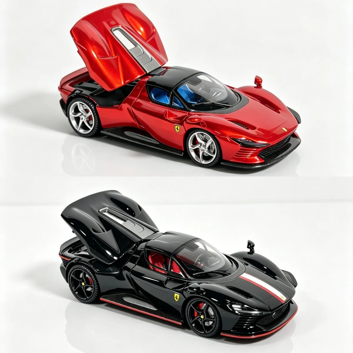 Artisan Models 1:64 Prancing Horse SP3 Openable Rear Cover Supercar Alloy Diecast Model Car Collectible Gift
