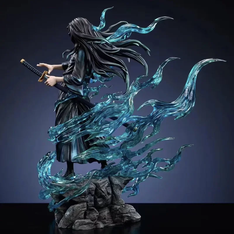 Demon Slayer Tokitou Muichirou Pvc Action Figure 33 cm Anime Figuur Gk Standbeeld Model Speelgoed Collectie Pop Kinderen Kerstcadeau speelgoed