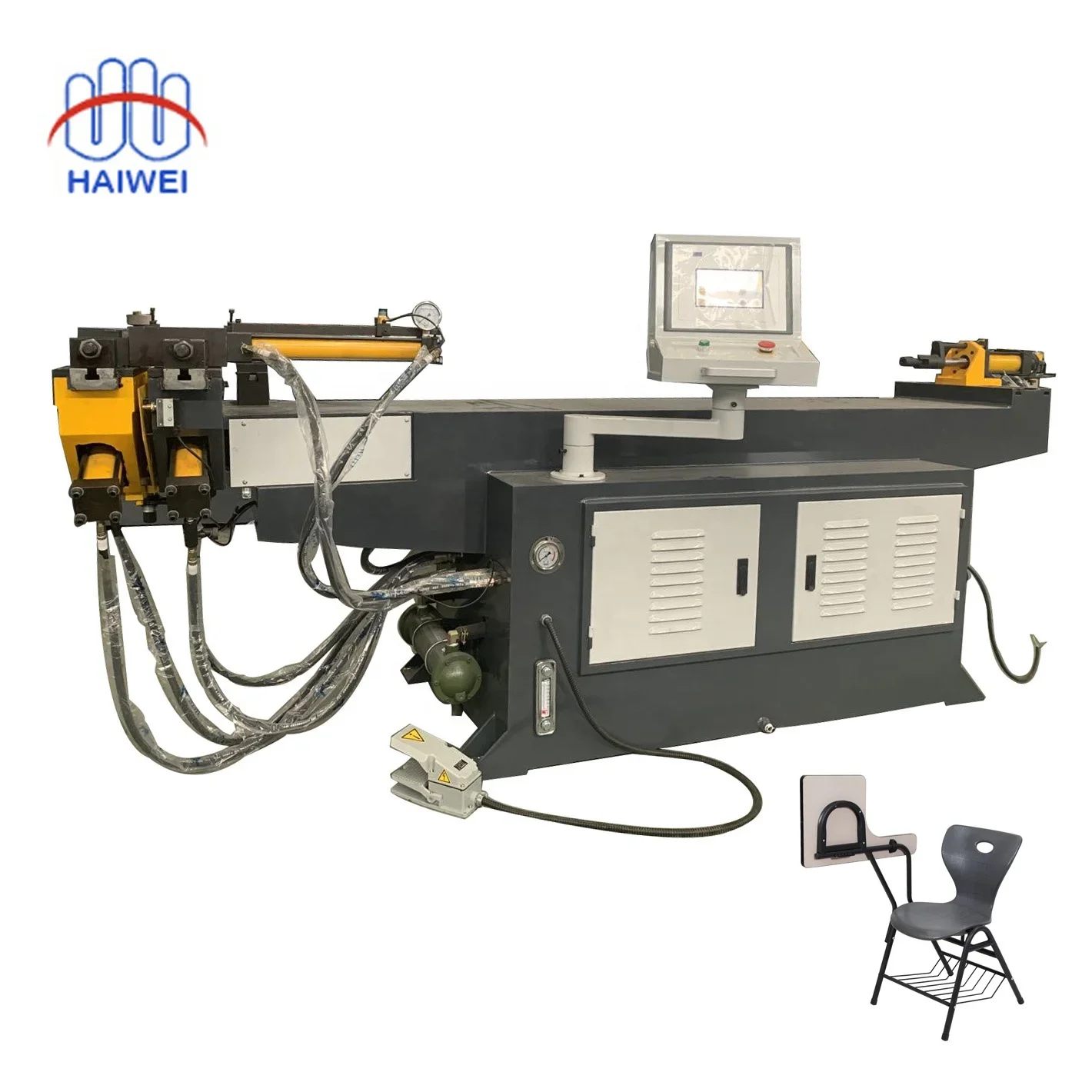 Pipe Bender Tube Bending Machine Bender CNC Pipe and Tube Bending Machine Price 38, 50NC 75NC 89NC Hydraulic Pump Motor