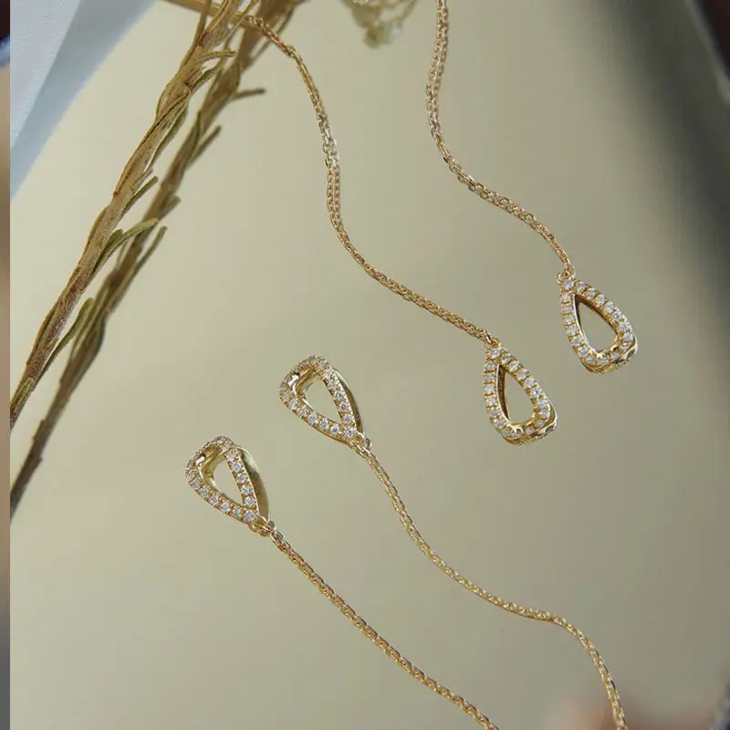 New Fashion Minimalist Long Earring Silver Color Simple Tassel Chain Statement Earrings Women Korea Joker Ear Line Jewelry Gift