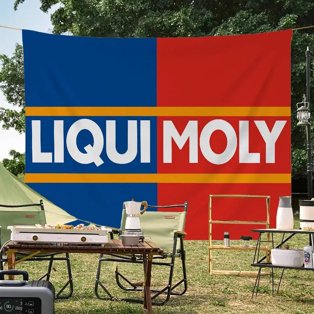 Bandiera Pubblicitaria Commerciale Avanzata L-liquis Molys per Eventi Aziendali e Feste