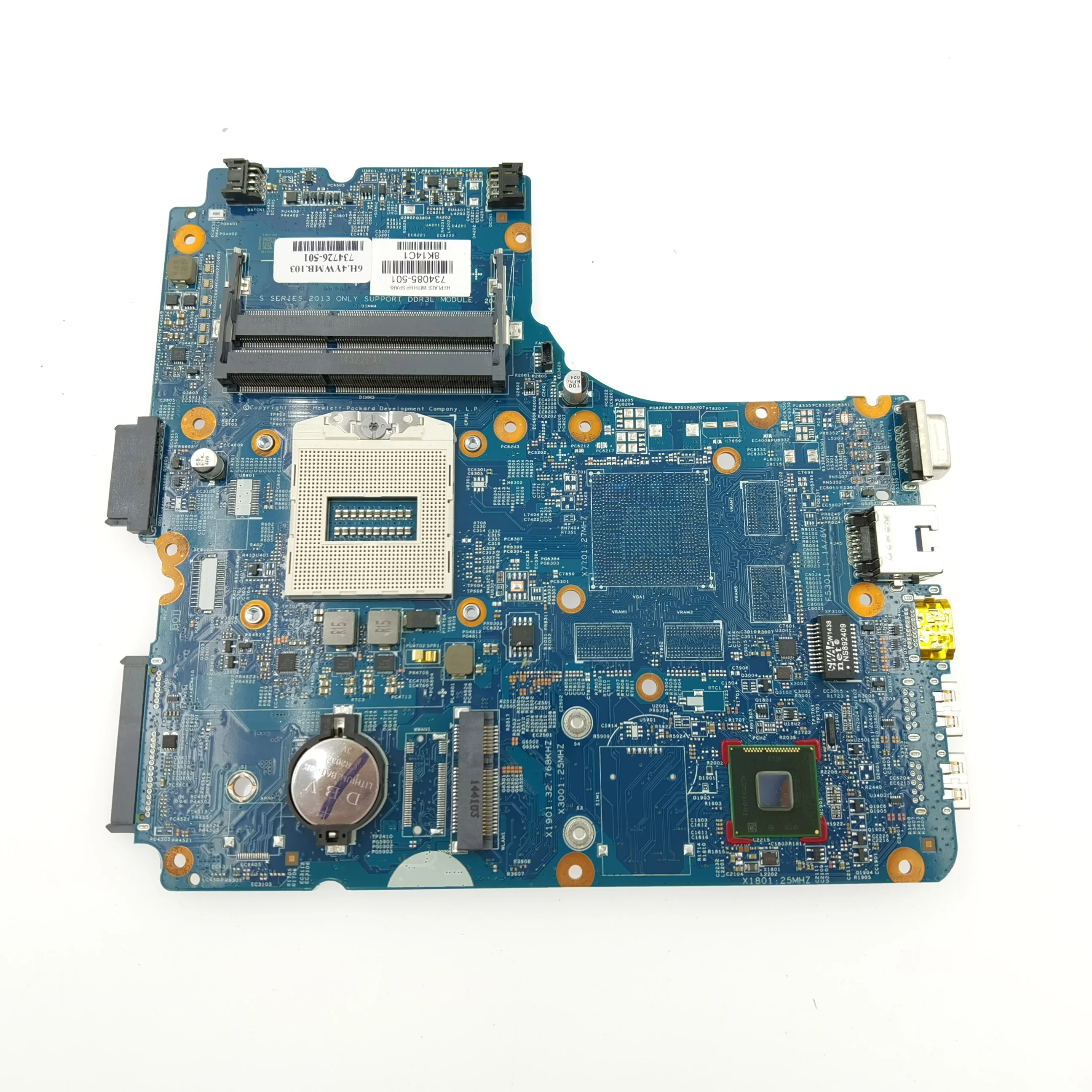 734085-001 734085-501 734085-601 For HP Probook 440 G1 450 G1 Laptop Motherboard 12241-1 48.4YW05.011 DDR3 SR17D 100% Tested