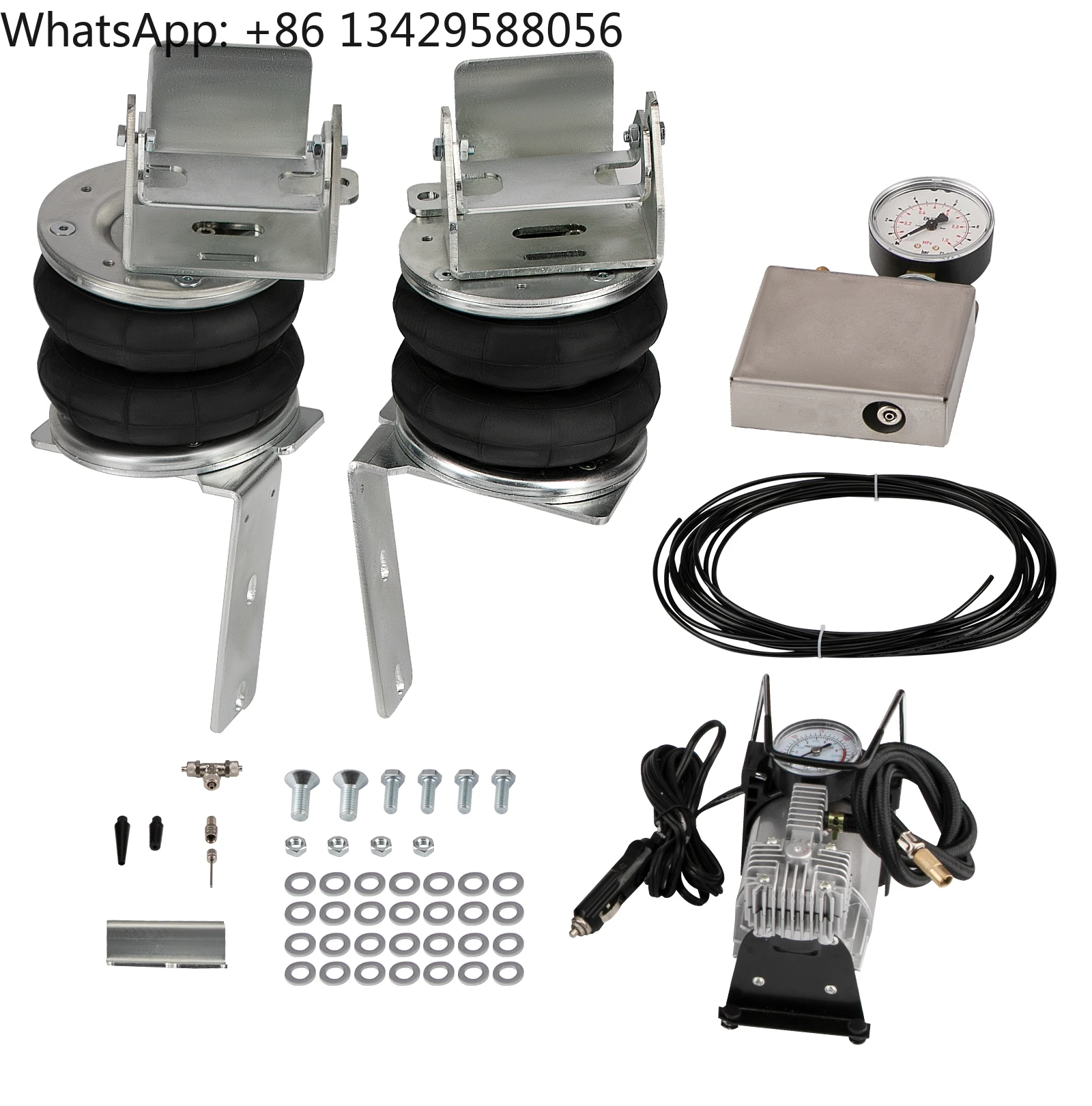 

Maxpeedingrods Air Suspension Bellows + 12V Compressor Kit for Ford Transit 2001- 2022 4000kg 4 Ton
