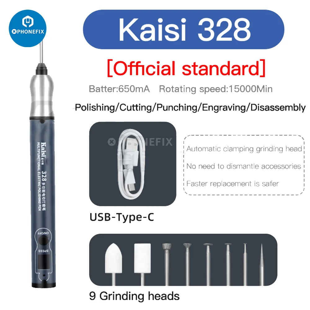 Qianli SG-02 Maant D2 D1 Smart Draadloze Mini Boor Elektrische Carving Pen Voor Telefoon Cpu Nand Slijpen Gezicht Rooster Polijstgereedschap