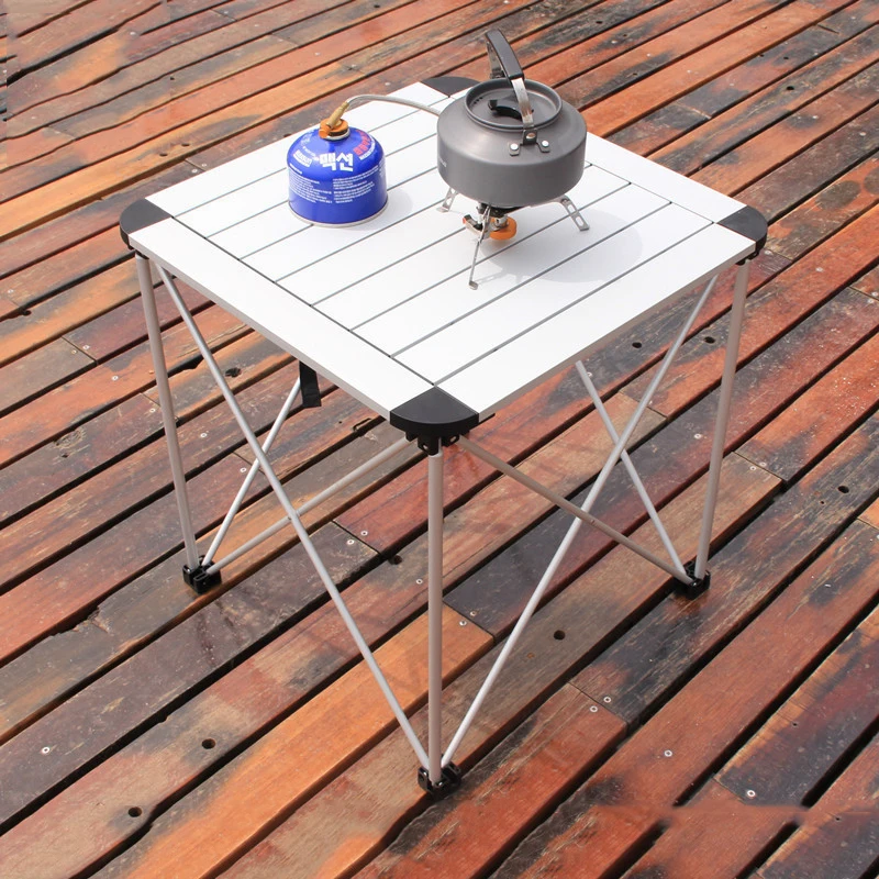 Beach Outdoor Folding Table Ultra-Light Portable Picnic Table Self-Driving Tour Barbecue Table Stall Table